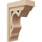 Ekena Millwork 8"W x 16"D x 24"H Classic Sheridan Rough Cedar Woodgrain TimberThane Corbel, Primed Tan CORUR08X16X24SHERCPR - alternate 1